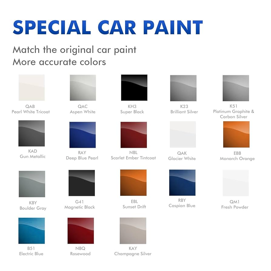 XTryfun Car Touch Up Paint Compatible with Nissan (Electric